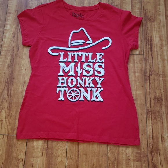 LYRIC LITTLE MISS HONKY TONK TEE - Picture 1 of 4